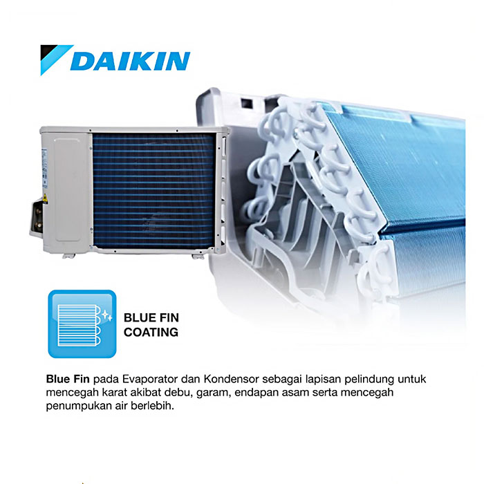 Daikin AC Wall Mounted Split Alpha Inverter 1 PK - FTKH25YV14